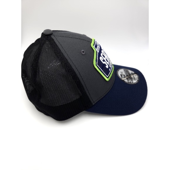 New Era 39THIRTY NFL Seattle Seahawks Fitted Trucker Mesh Hat Cap Mens Size L/XL - Picture 5 of 6